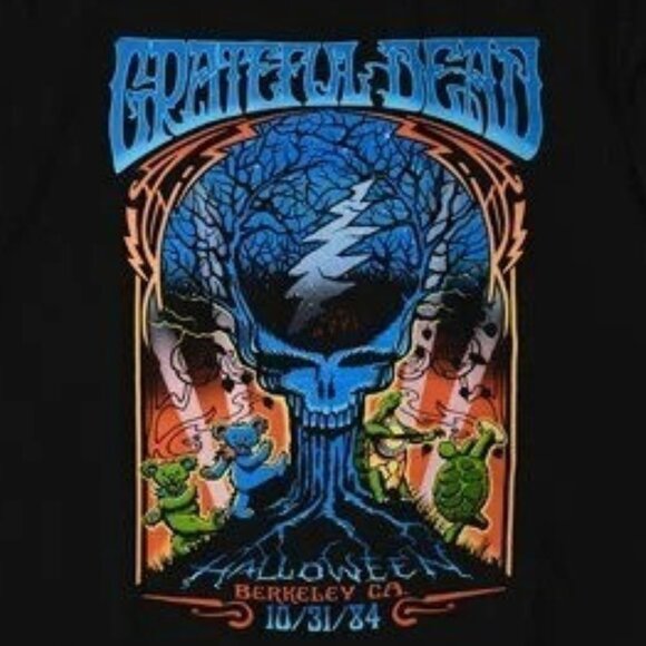 Grateful Dead-Halloween Graphics Tee - Picture 2 of 3